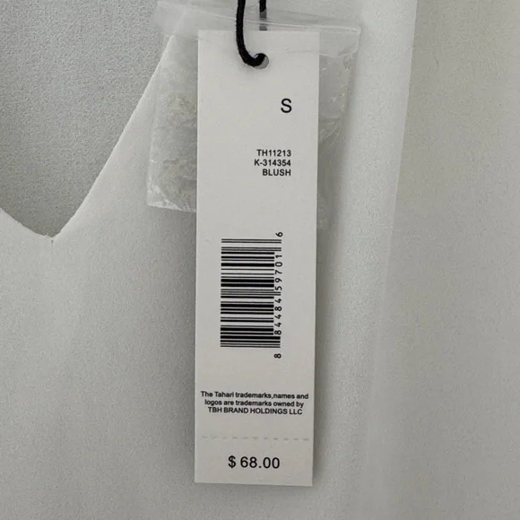 Tahari Ivory Pleated Blouse - nwt - Picture 9 of 9